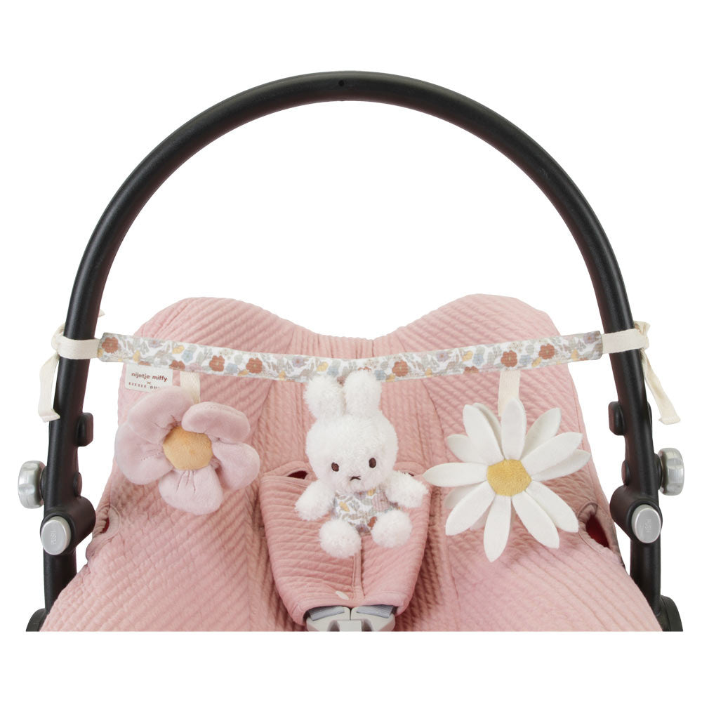 Little Dutch x Miffy - Car Seat Toy - Vintage Florals