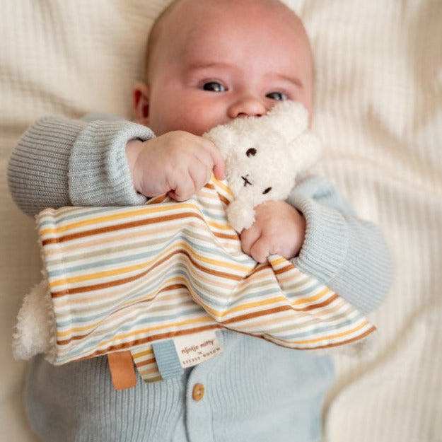 Little Dutch x Miffy - Cuddle Cloth - Sunny Stripes