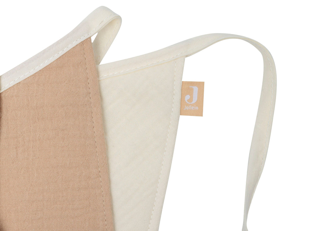 Jollein - Flag Line - Biscuit/Ivory - Mabel & Fox