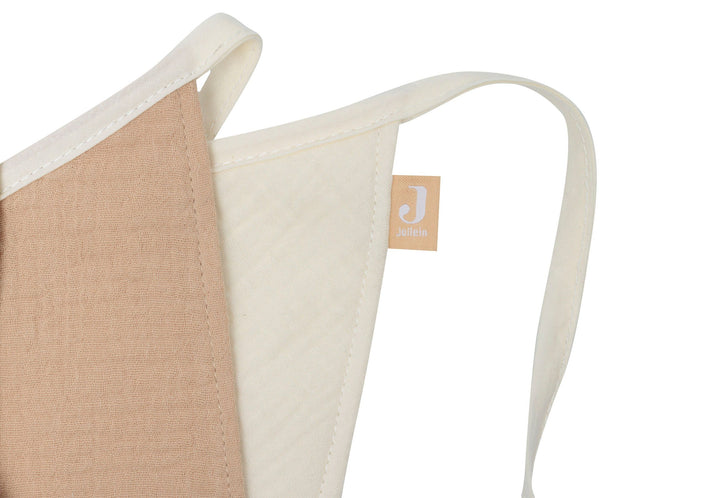 Jollein - Flag Line - Biscuit/Ivory - Mabel & Fox