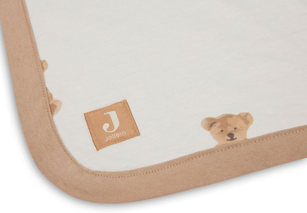 Jollein - Jersey Blanket - Teddy Bear - Mabel & Fox
