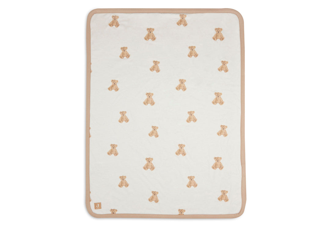 Jollein - Jersey Blanket - Teddy Bear - Mabel & Fox