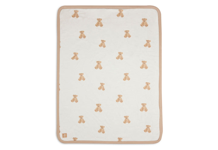 Jollein - Jersey Blanket - Teddy Bear - Mabel & Fox