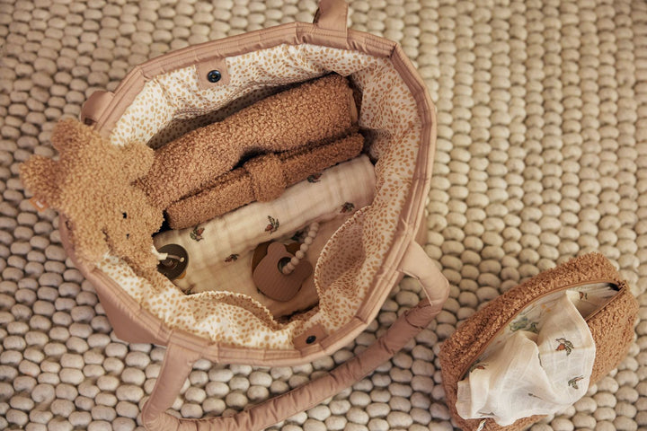 Jollein - Puffed Diaper Bag - Biscuit - Mabel & Fox