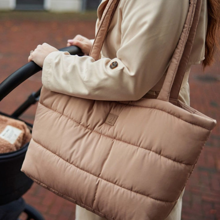 Jollein - Puffed Diaper Bag - Biscuit - Mabel & Fox