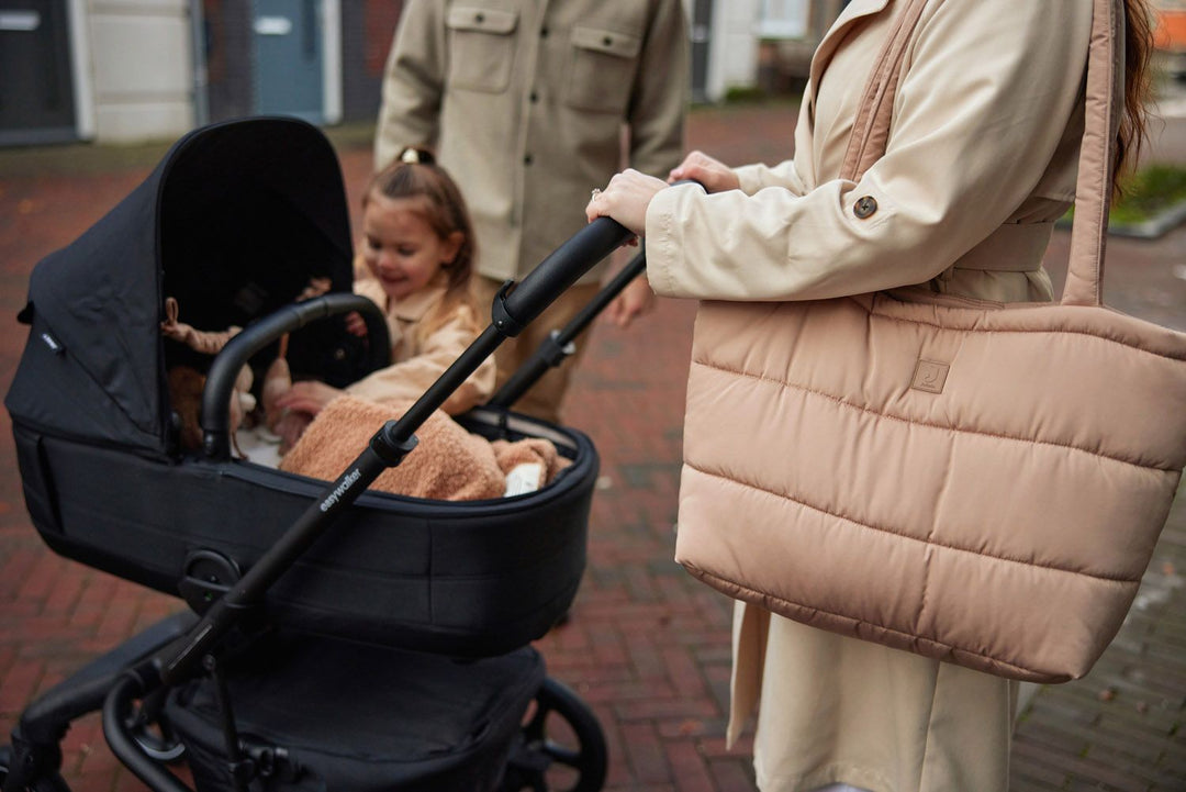 Jollein - Puffed Diaper Bag - Biscuit - Mabel & Fox