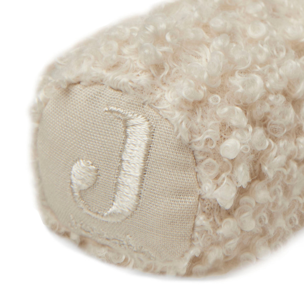 Jollein - Rattle Teddy Bear - Natural - Mabel & Fox