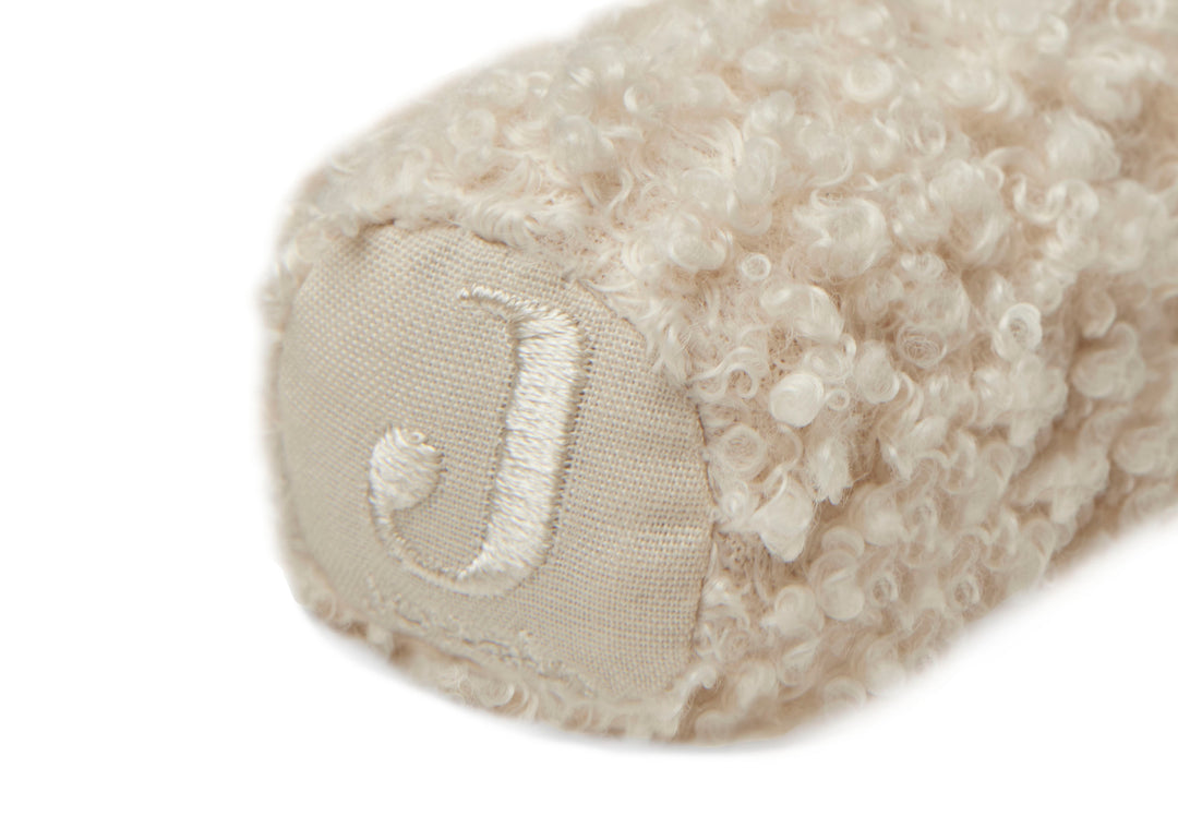 Jollein - Rattle Teddy Bear - Natural - Mabel & Fox