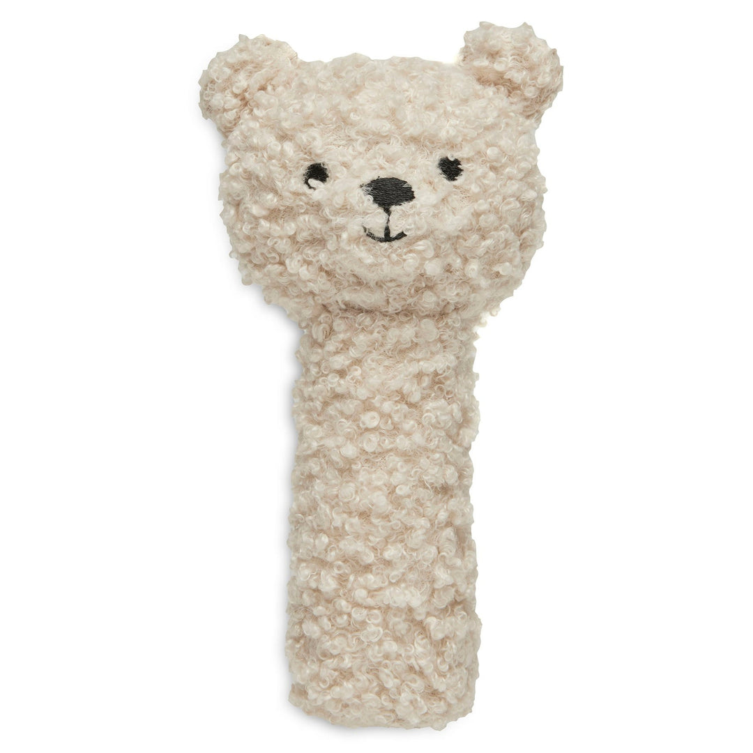 Jollein - Rattle Teddy Bear - Natural - Mabel & Fox