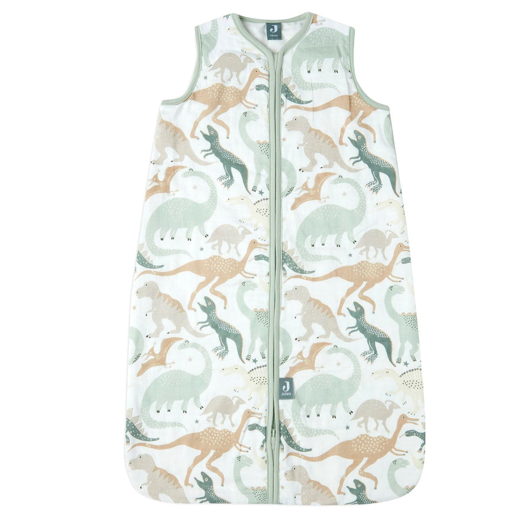Jollein - Sleeping Bag - Muslin - 110cm - Dinosaur - Mabel & Fox