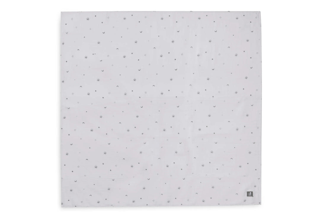 Jollein - Swaddle Muslin 115 x 115cm - Stargaze Leaf Green (2 Pack) - Mabel & Fox