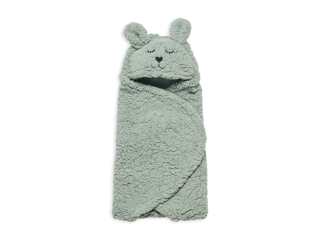 Jollein - Wrap Blanket Bunny - Ash Green - Mabel & Fox