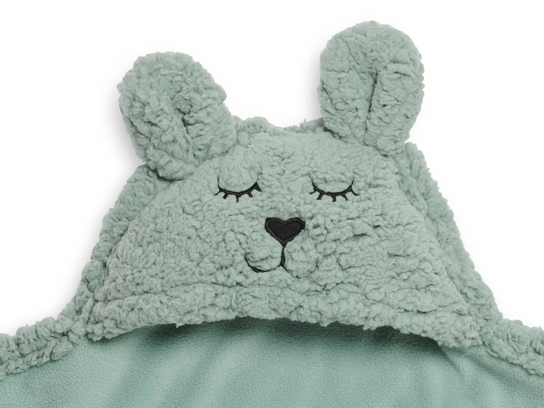 Jollein - Wrap Blanket Bunny - Ash Green - Mabel & Fox
