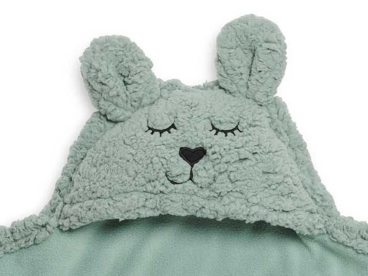 Jollein - Wrap Blanket Bunny - Ash Green - Mabel & Fox