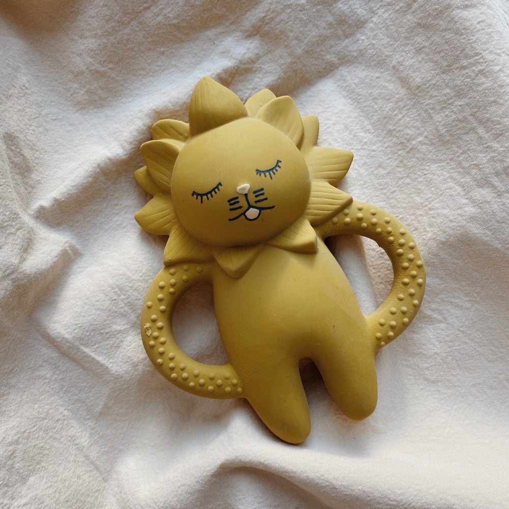 Konges Slojd - Teeth Soother - Lion - Mabel & Fox