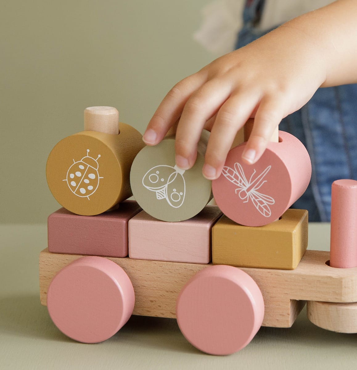 Little Dutch Stacking Train Flowers Mabel Fox