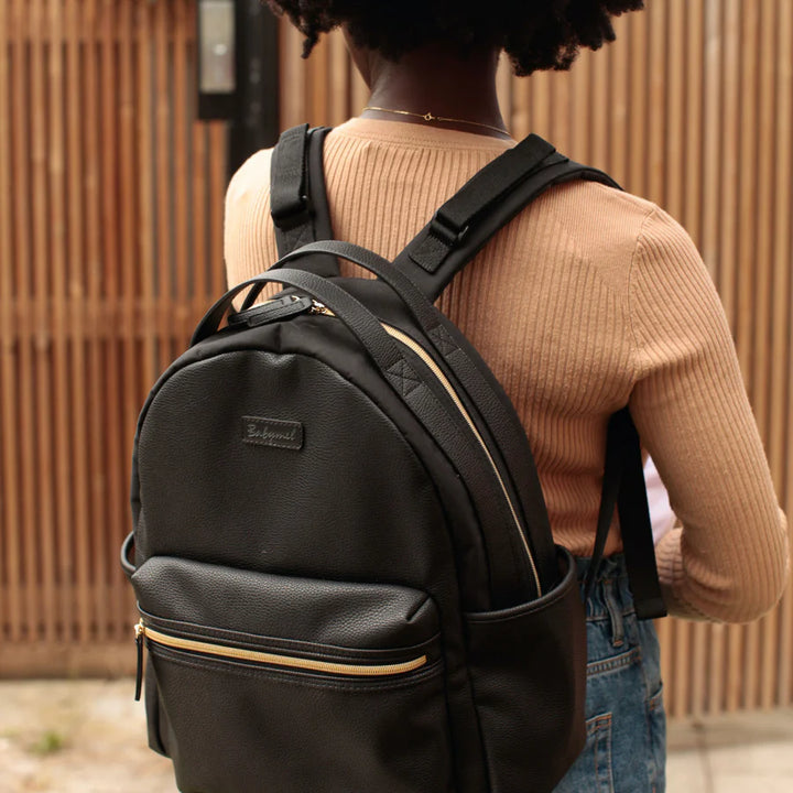 Babymel - Lola Vegan Baby Changing Backpack - Black