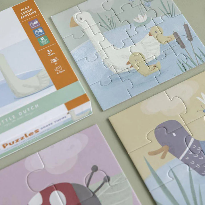 Little Dutch - 4 in a Box Puzzle - Goose