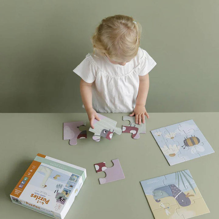 Little Dutch - 4 in a Box Puzzle - Goose