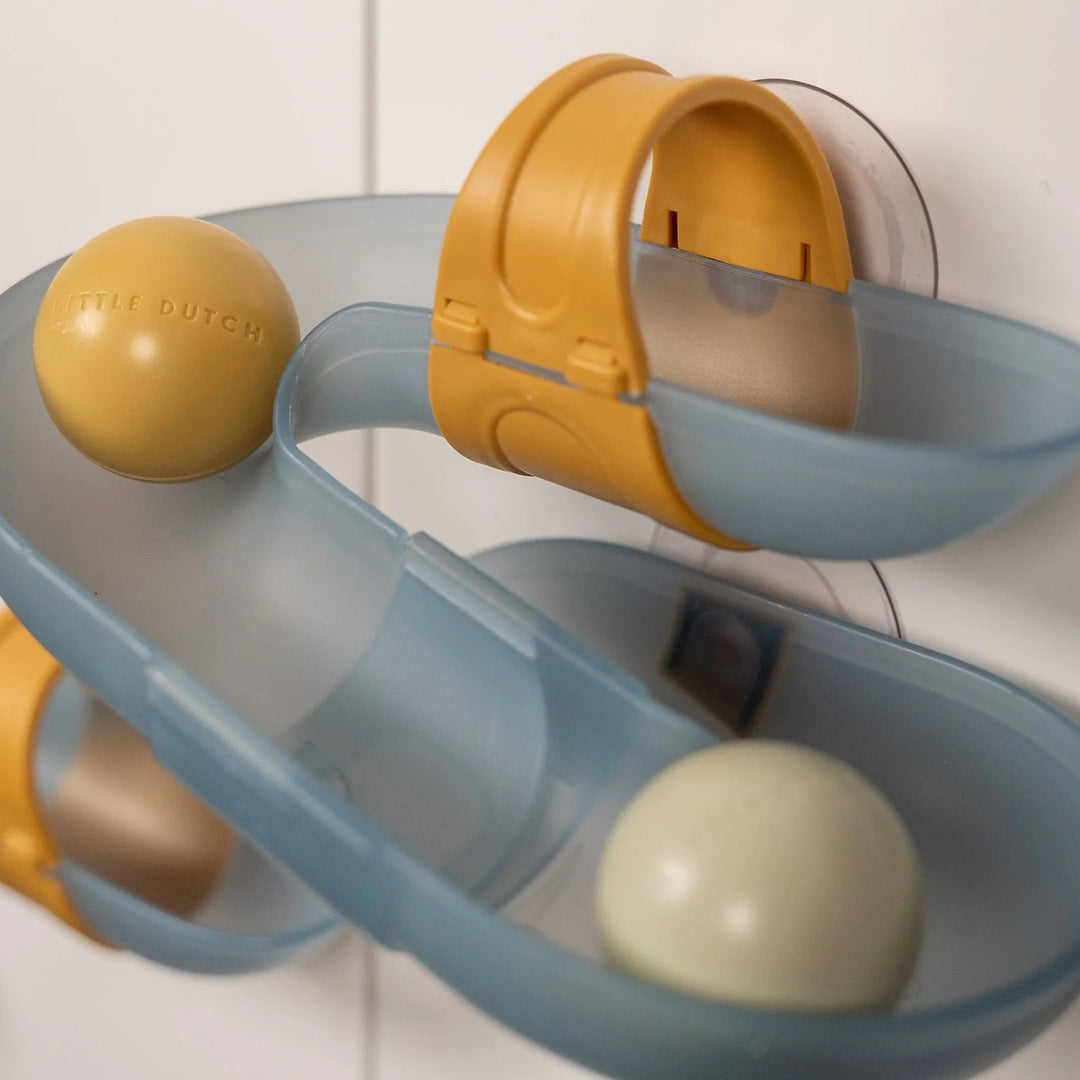 Little Dutch - Bath Ball Track - Waterway Blue - Mabel & Fox