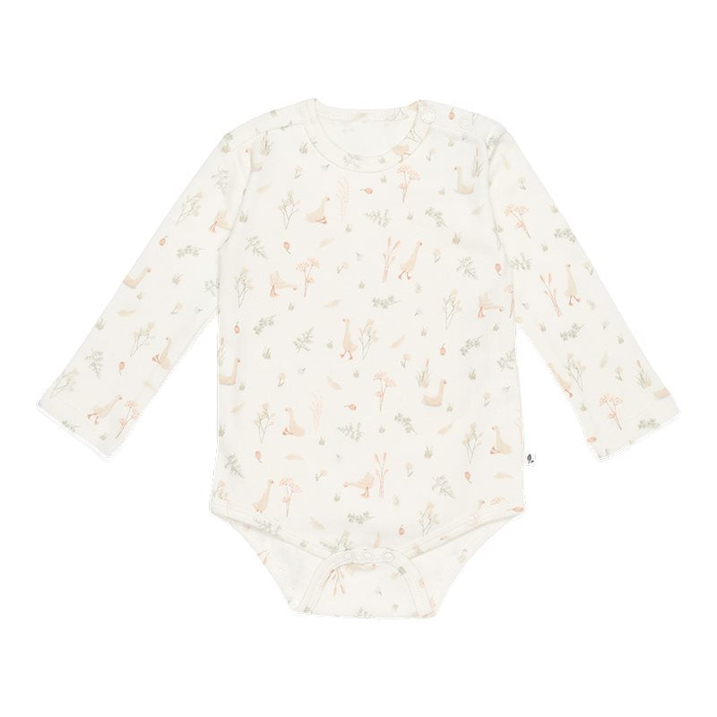 Little Dutch - Long Sleeve Bodysuit - Little Goose - Mabel & Fox