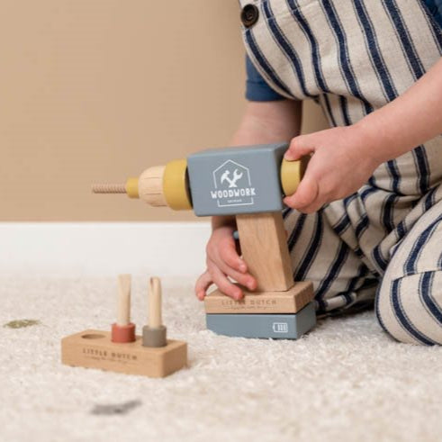 Little Dutch - Toy Drill - Mabel & Fox