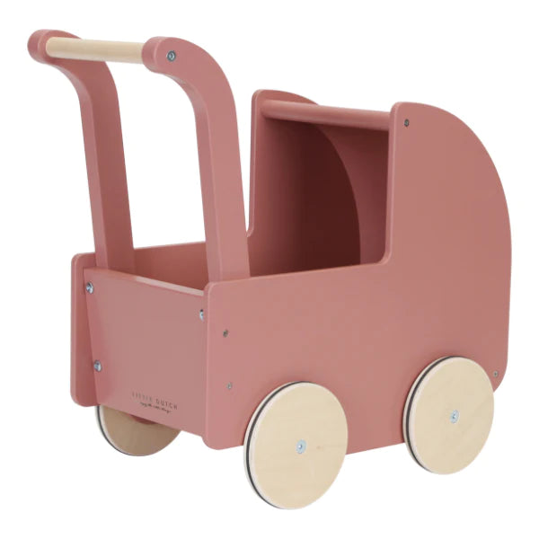 Little Dutch - Wooden Doll Pram - Mabel & Fox