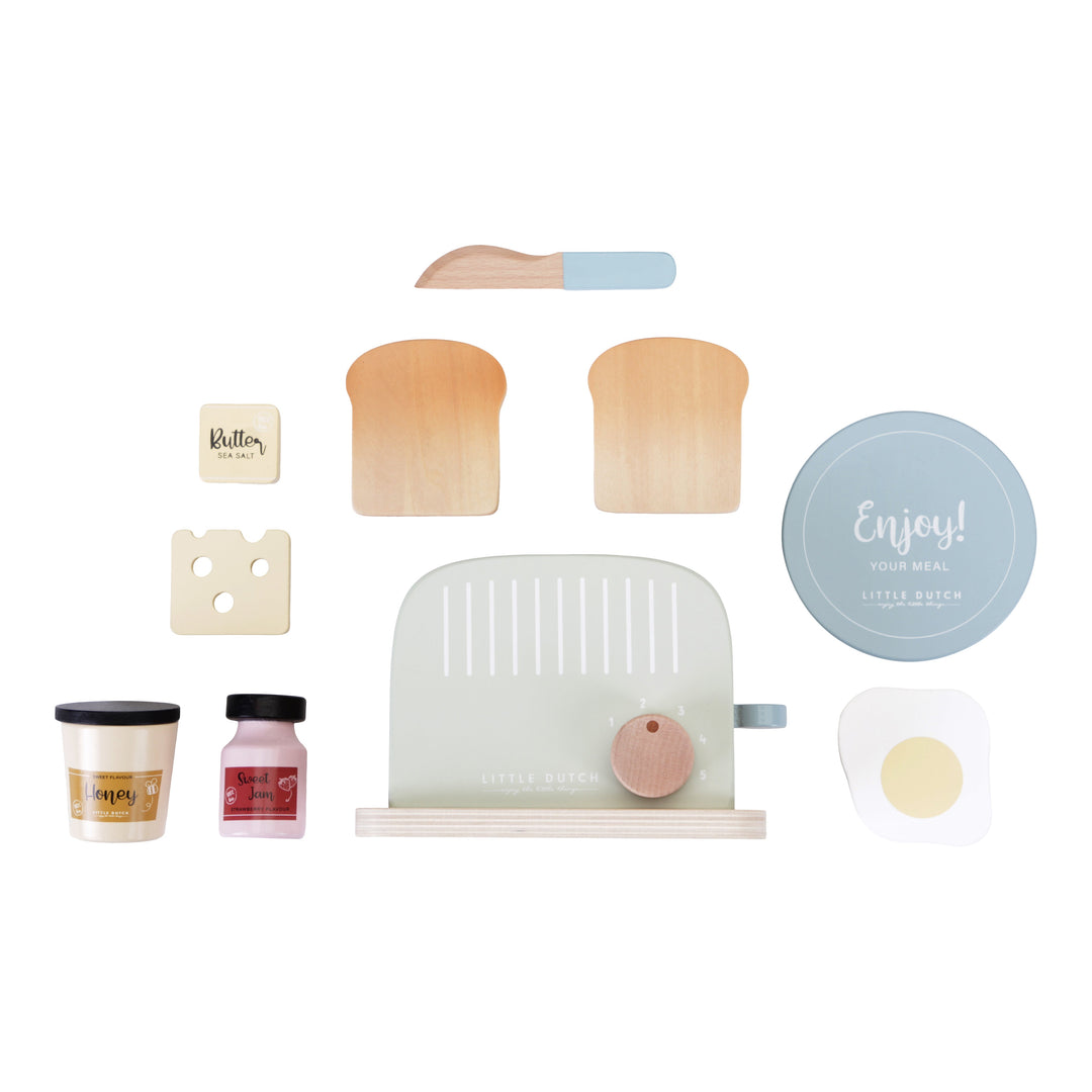 Little Dutch - Wooden Toaster Set - Mabel & Fox