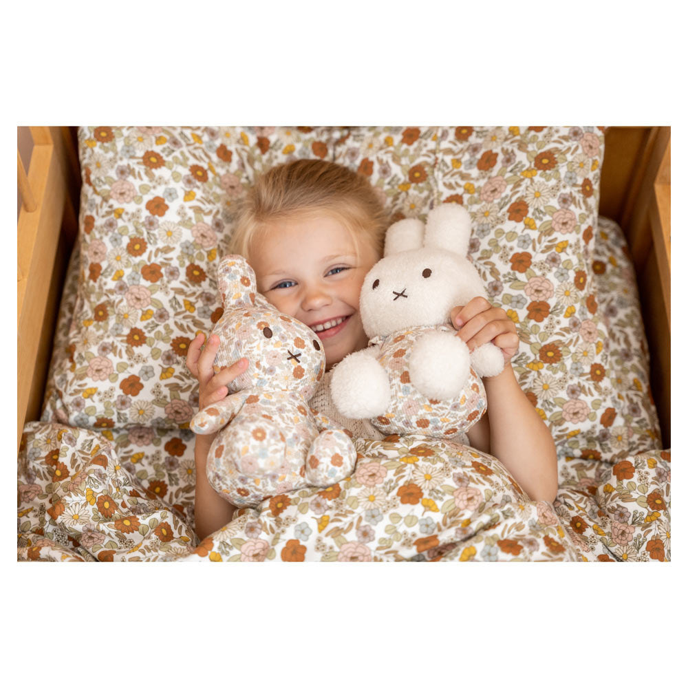 Little Dutch x Miffy - Soft Toy - Vintage Flowers 25cm - Mabel & Fox