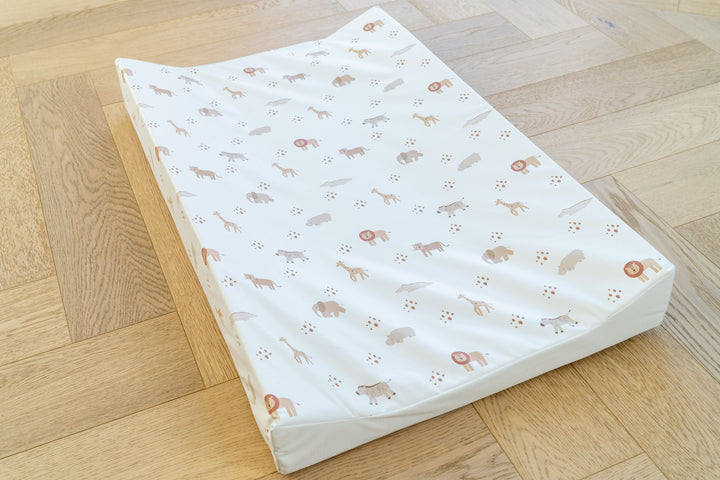 Mabel & Fox - Wedge Baby Changing Mat - Boho Safari - Mabel & Fox