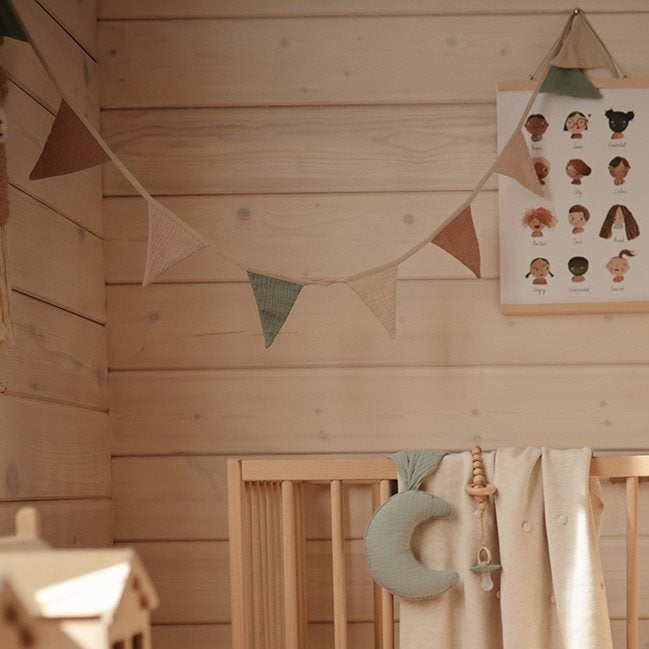 Mushie - Baby Garland - Mabel & Fox