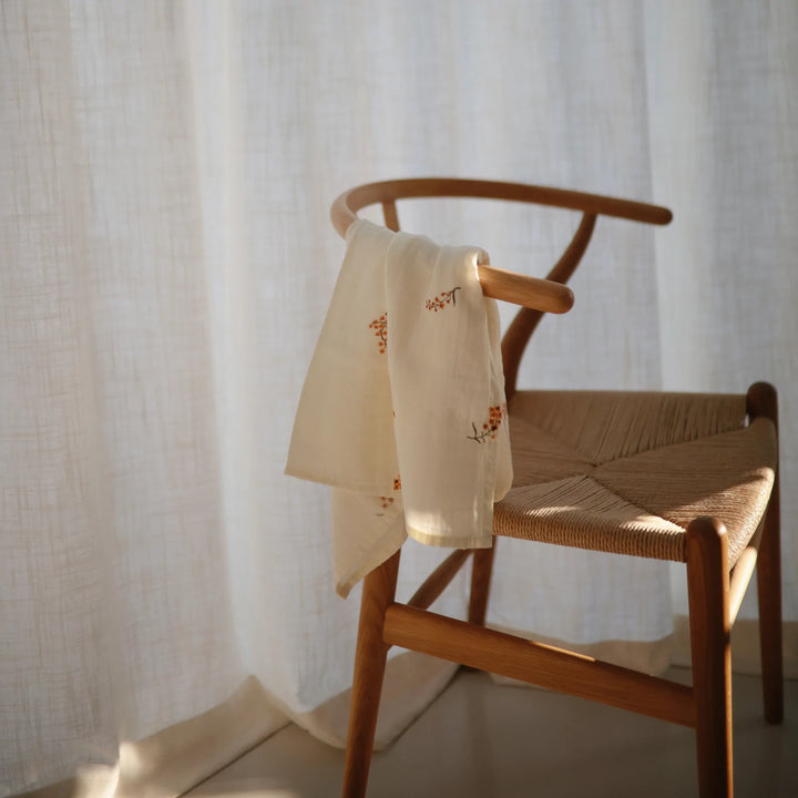 Mushie - Muslin Cloth (3 pack) - Flowers - Mabel & Fox