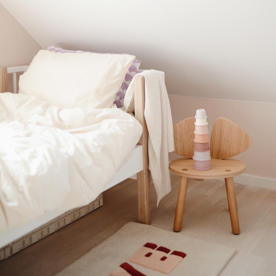 Mushie - Stacking Cup - Petal - Mabel & Fox