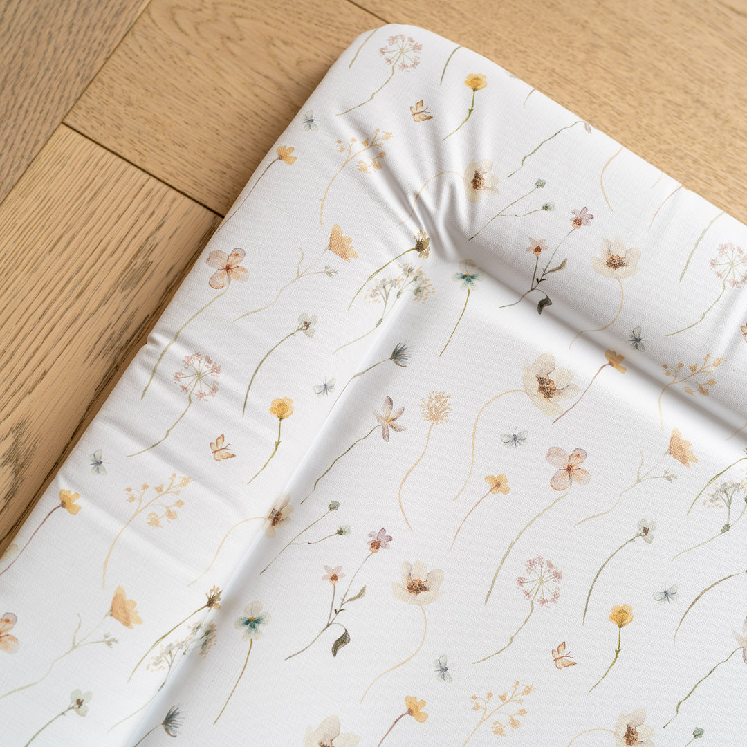 Mabel & Fox - Baby Changing Mat - Spring Flowers