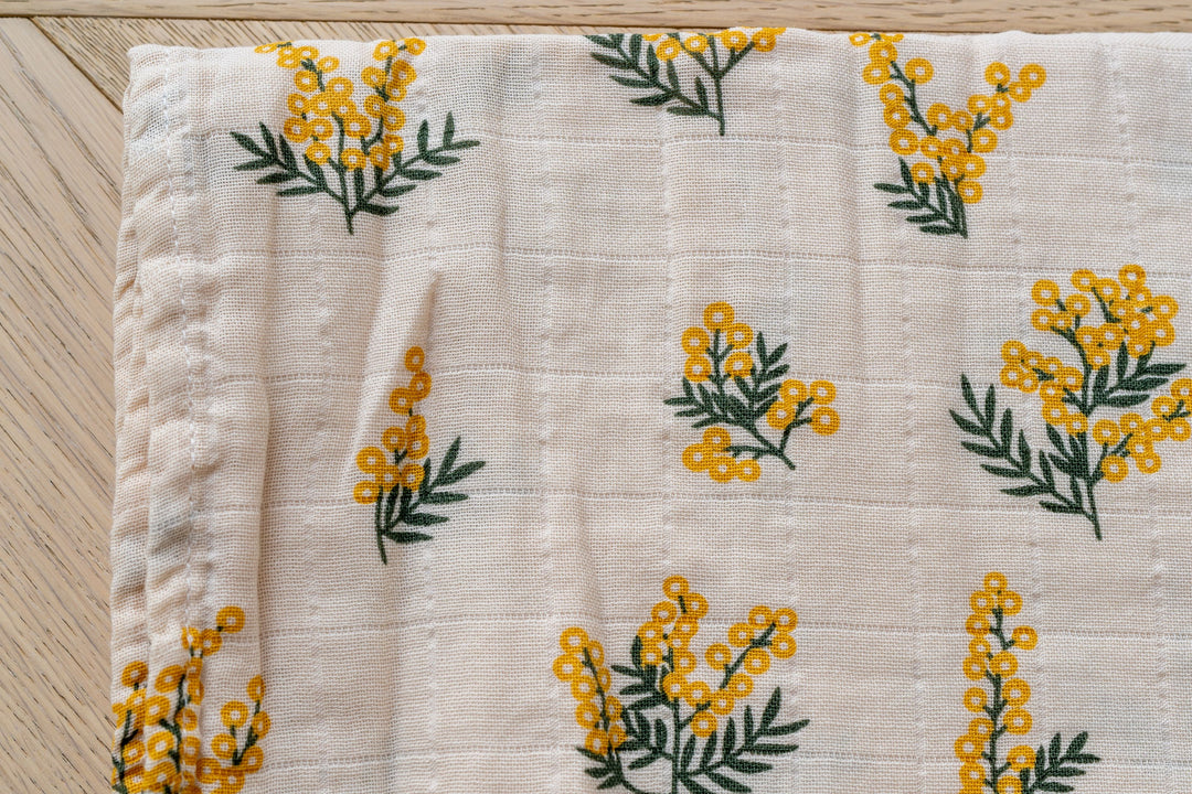 Mabel & Fox - Swaddle Muslin Blanket - Tansy - Mabel & Fox