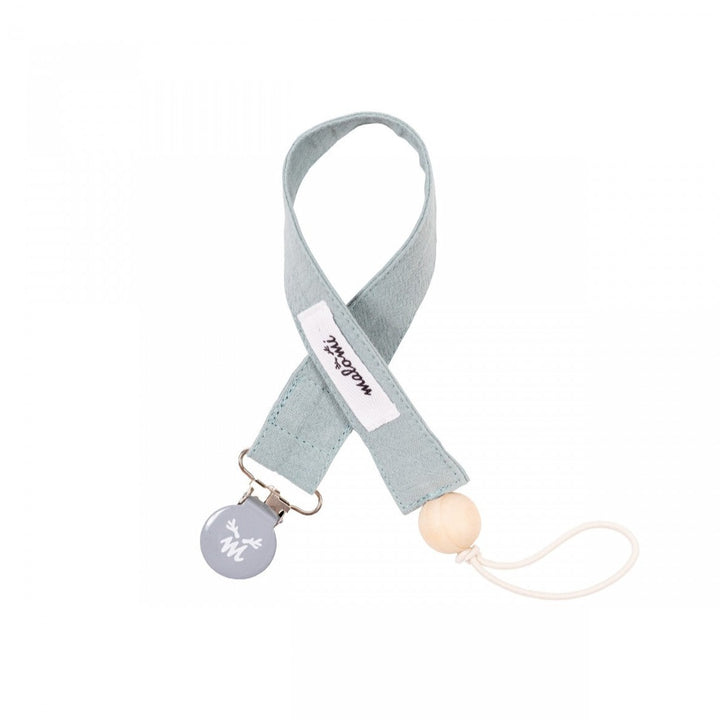 Malomi - PACIFIER CLIP - OLD GREEN - Mabel & Fox