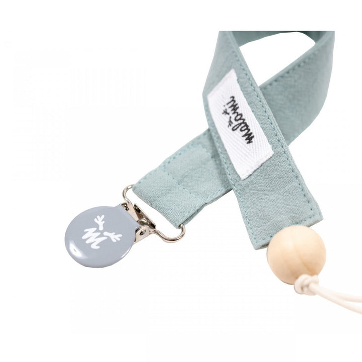 Malomi - PACIFIER CLIP - OLD GREEN - Mabel & Fox