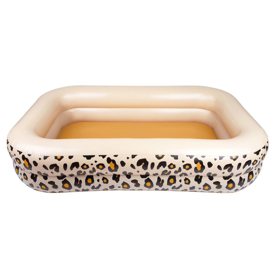 Swim Essentials - Inflatable Swimming Pool - Beige Leopard