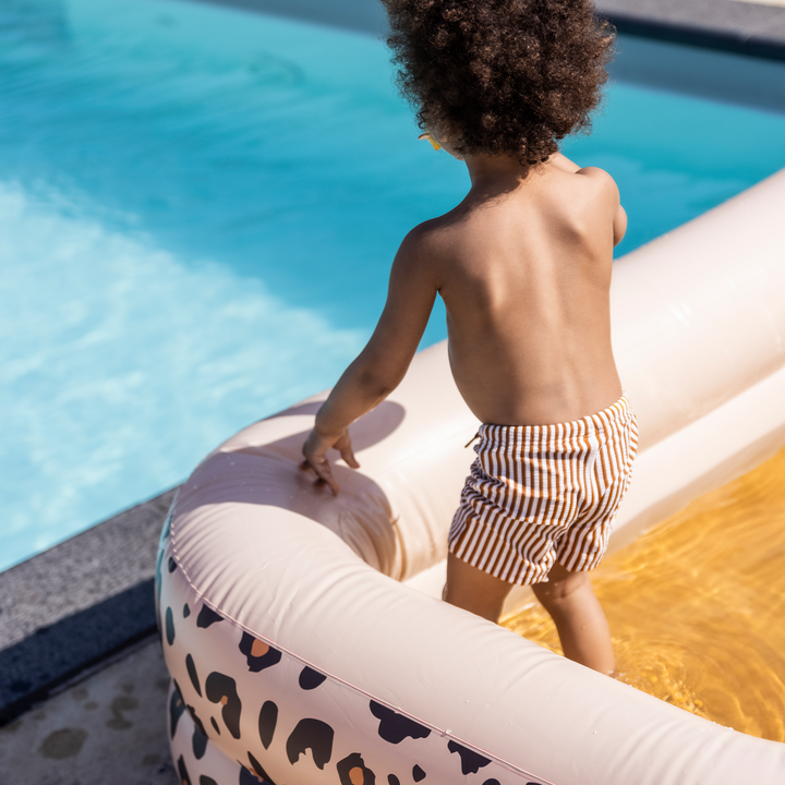 Swim Essentials - Inflatable Swimming Pool - Beige Leopard