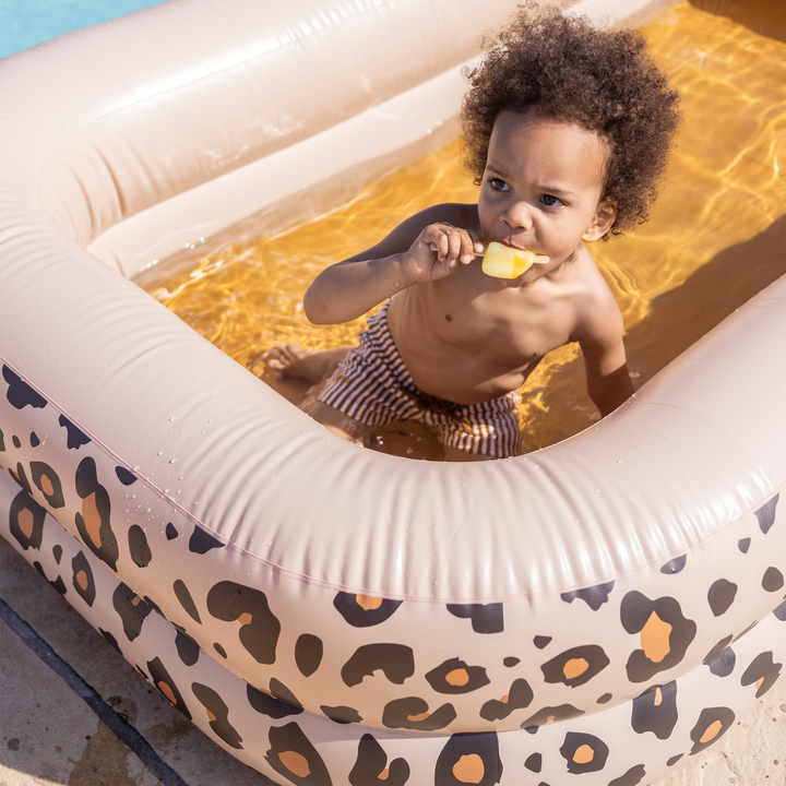 Swim Essentials - Inflatable Swimming Pool - Beige Leopard