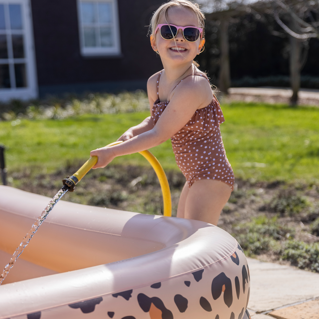 Swim Essentials - Inflatable Swimming Pool - Beige Leopard