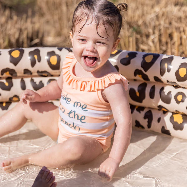 Inflatable online swimming suit