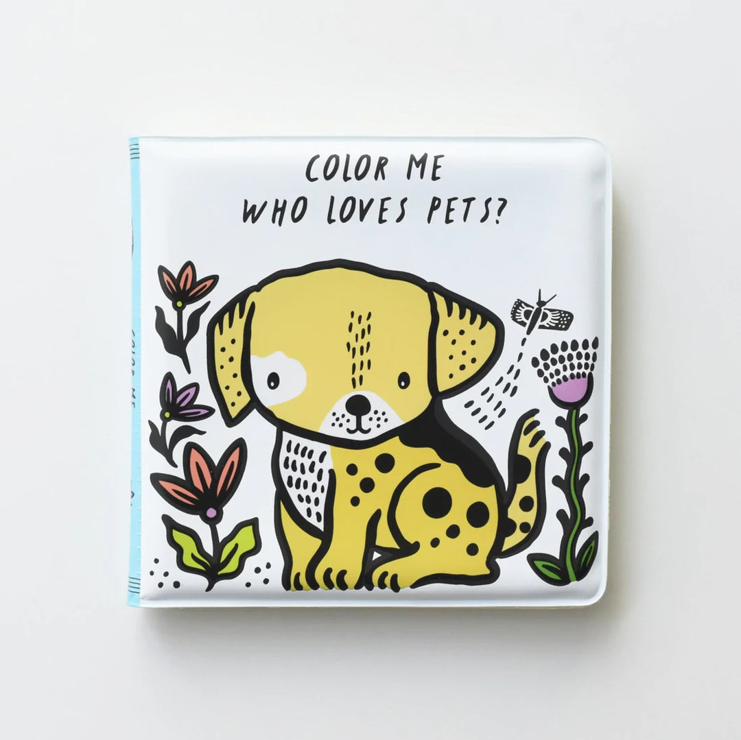Wee Gallery - Bath Book - Who loves pets? - Mabel & Fox