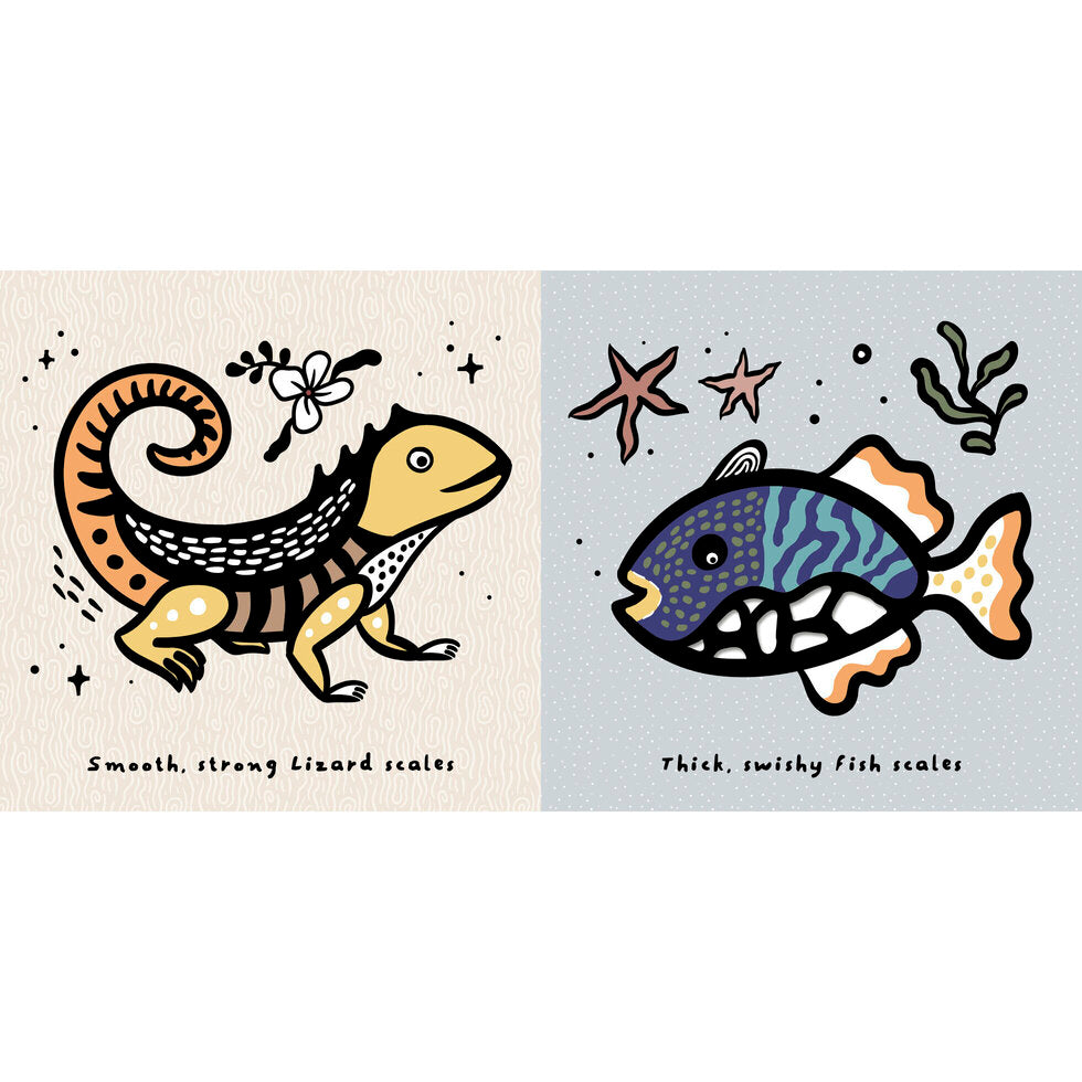 Wee Gallery - Touch & Feel Book - Scales - Mabel & Fox