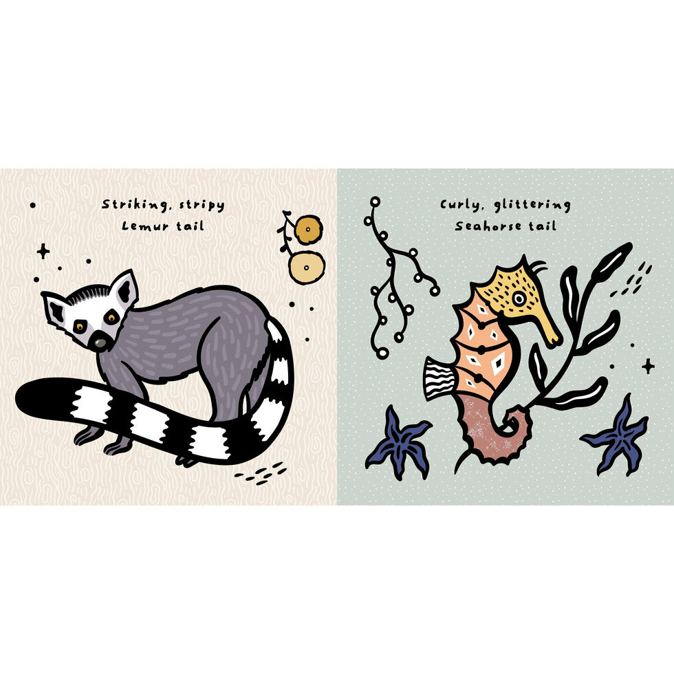 Wee Gallery - Touch & Feel Book - Tails - Mabel & Fox