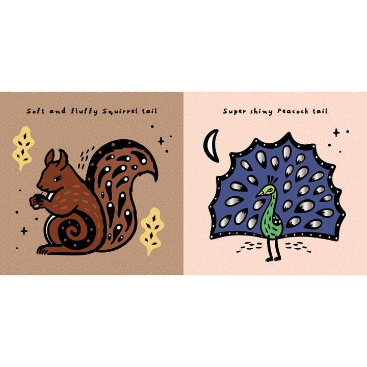 Wee Gallery - Touch & Feel Book - Tails - Mabel & Fox